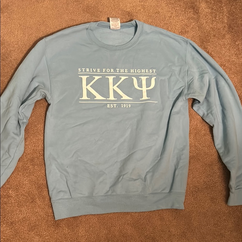 KKΨ Blue Crewneck Sweatshirt